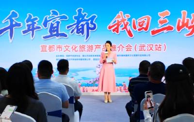 6月13日，宜都文旅产品推介走进武汉
