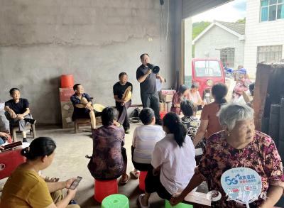 一天四场湾落会 潘家湾村把“燃气下乡”讲进村民心坎