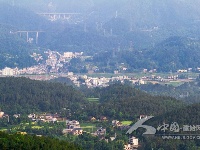 大横坡上看风景