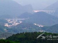 大横坡上看风景