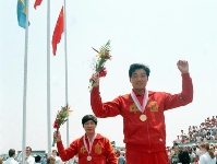 中国历届奥运会首金 