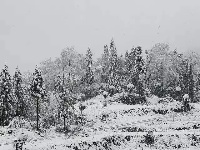 大雪致建始干线公路受损，车辆请观察通行