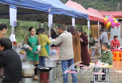 花坪镇 食品流动摊贩监管初见成效