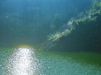 山青水秀木桥河