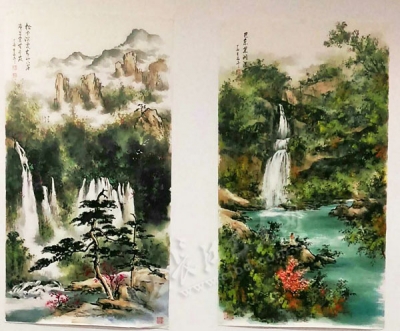 台湾画家武夷山办画展　20幅巴东山水画获赞(图)