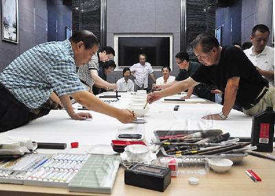生态文化翰墨情　省级书画家探“秘境巴东”