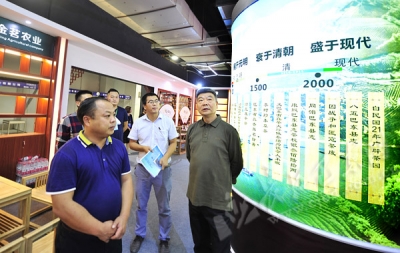 巴东展馆大气亮相　单艳平：“让每位客人感受巴东味道！”