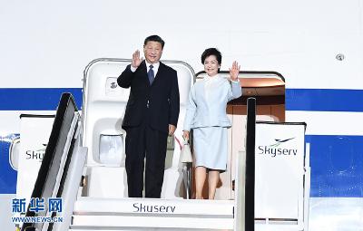 习近平抵达雅典　开始对希腊共和国进行国事访问