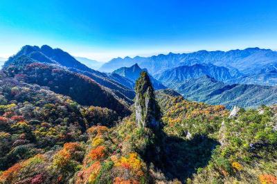 湖北巴东：石林秋韵 斑斓画卷