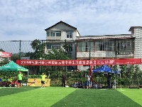 2016年恩施州青少年校园足球中学生联赛在宣恩县莲花坝开赛 