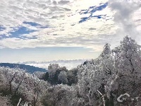 宣恩二坪的冰雪世界