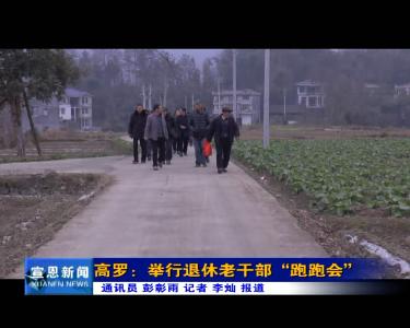 高罗：举行退休老干部“跑跑会”