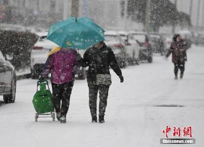 中东部地区将有大范围雨雪过程 山西东南部等地有大雾