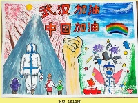 【宣恩战“疫”学生绘画】众志成城抗疫情，我们能赢！ 