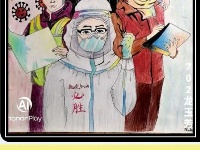 【宣恩战“疫”学生绘画】众志成城抗疫情，我们能赢！ 