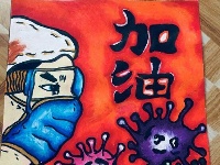 【宣恩战“疫”学生绘画】众志成城抗疫情，我们能赢！ 