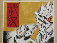 【宣恩战“疫”学生绘画】众志成城抗疫情，我们能赢！ 