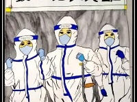 【宣恩战“疫”学生绘画】众志成城抗疫情，我们能赢！ 