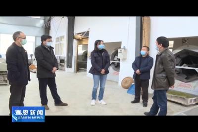 习覃调研督导茶叶企业疫情防控及复工复产准备工作时强调坚定信心 共克时艰 着力将疫情影响降到最低