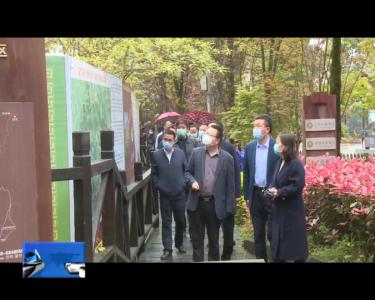 房县组团考察我县茶叶及茶旅融合产业发展情况