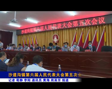 沙道沟镇第六届人民代表大会第五次会议召开