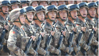 外国军官眼中的中国军队:有性格 不惹事不怕事  