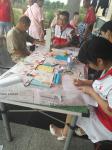 葛店开发区社发局组织开展红十字会暑期活动