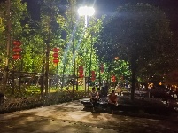 西山广场夜色醉人
