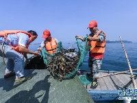 千岛湖“公益船队”共护“一湖碧水”