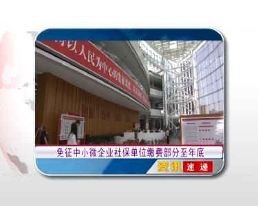 资讯速递：免征中小微企业社保单位缴费部分至年底 | 教育部 涉及师生重大利益的处分必要时采取听证方式 | 工信部部署开展纵深推进APP侵害用户权益专项整治行动