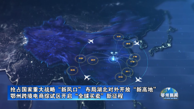 鄂州跨境电商综试区开启“全球买卖”新征程