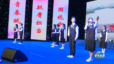 我市“五四”青年节主题团日暨青年发展型城市展演举行