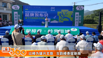 以樟为媒兴文旅   古韵樟香绽新颜