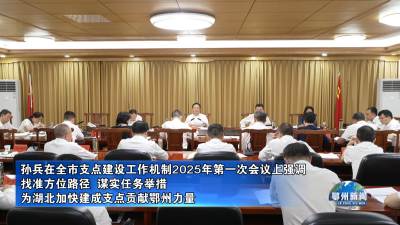 为湖北加快建成支点贡献鄂州力量