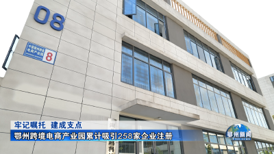 鄂州跨境电商产业园累计吸引258家企业注册