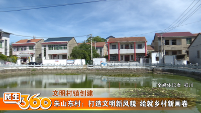 朱山东村：打造文明新风貌  绘就乡村新画卷