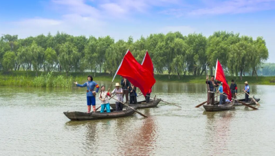 洪湖“红”，别样红！