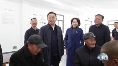 孙兵调研长港河城乡融合发展示范带建设工作