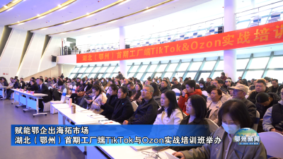 湖北（鄂州）首期工厂端TikTok与Ozon实战培训班举办