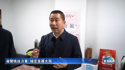 凝聚统战力量  锚定发展大局