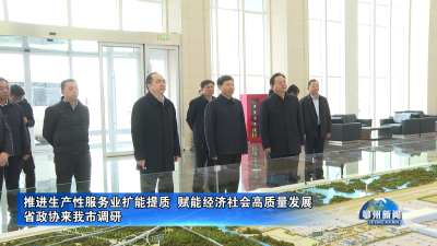 省政协来我市调研