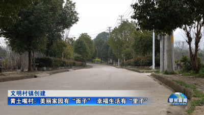 黄土嘴村：美丽家园有“面子”  幸福生活有“里子”