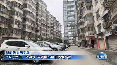 “五方共治”见实效  丰润园小区旧貌焕新颜