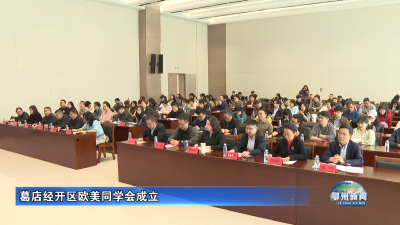 葛店经开区欧美同学会成立