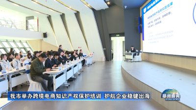 我市举办跨境电商知识产权保护培训  护航企业稳健出海