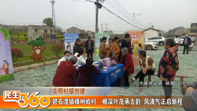 碧石渡镇樟树岭村：根深叶茂承古韵  风清气正启新程