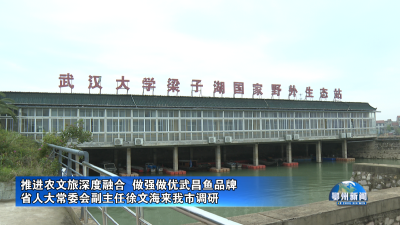 推进农文旅深度融合  做强做优武昌鱼品牌