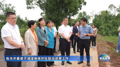 我市开展梁子湖湿地保护区联合巡查工作