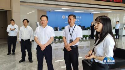 孙兵调研重点项目建设时强调
