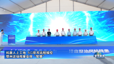机器人上工地  5G塔吊远程操控